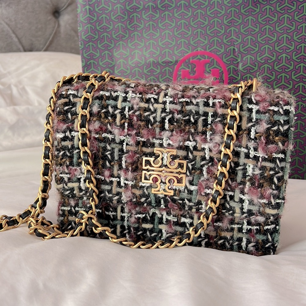 Tory Burch Britt Tweed Crossbody